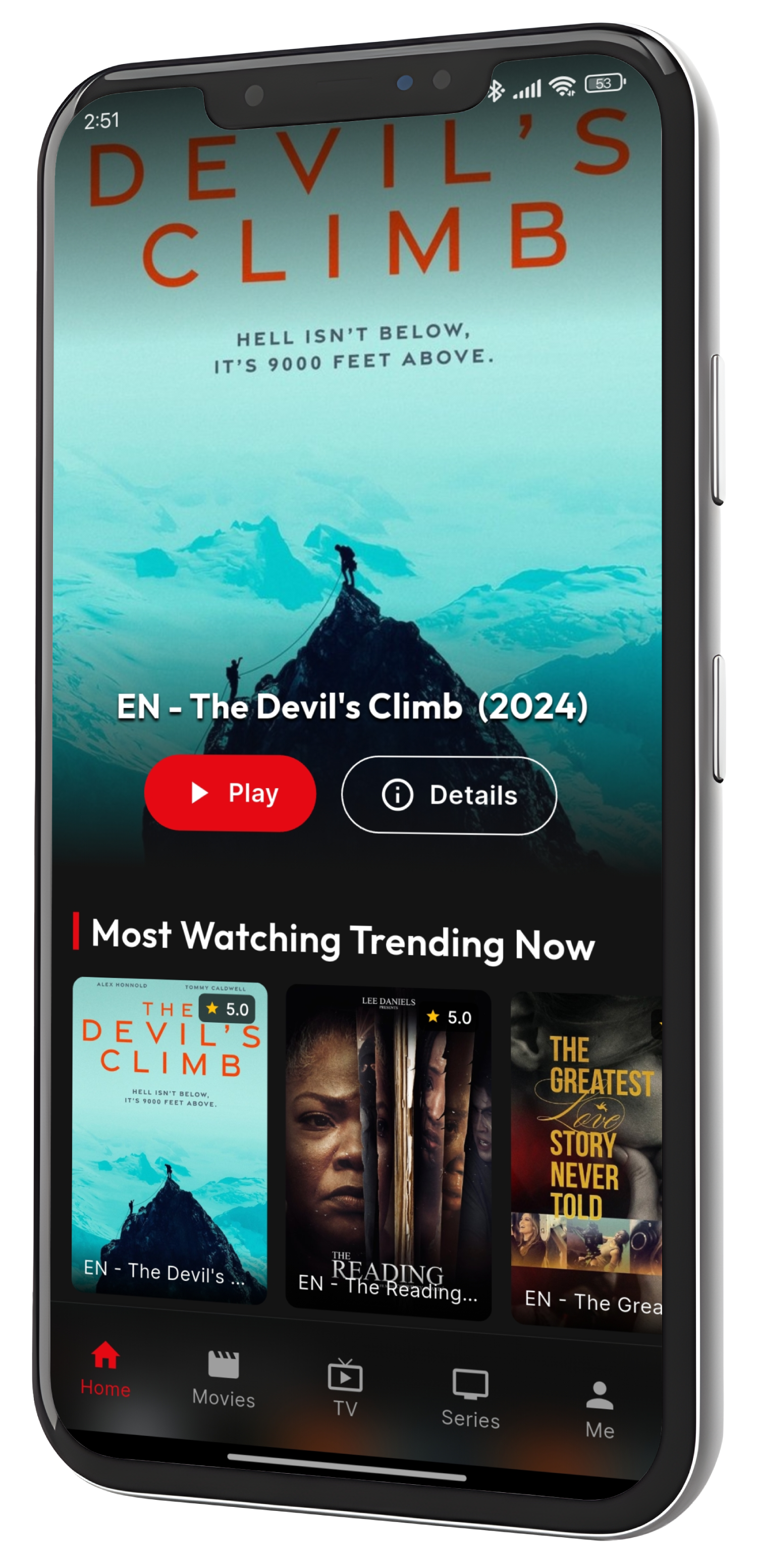 StreamFlow Player - Best IPTV App StreamFlow Player App Screenshot - Leading IPTV & M3U Experience